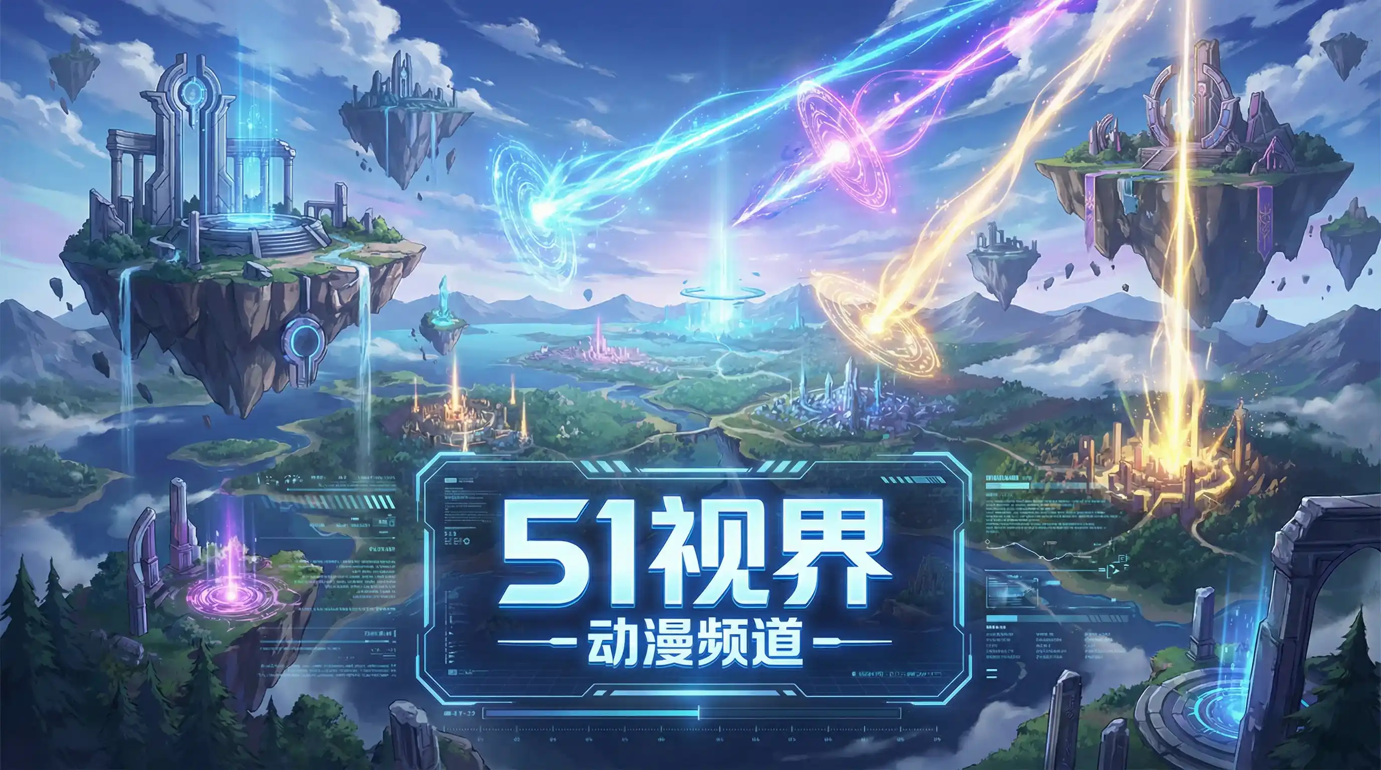 奇幻动漫世界浮空岛屿 - 黑料51 动漫资讯