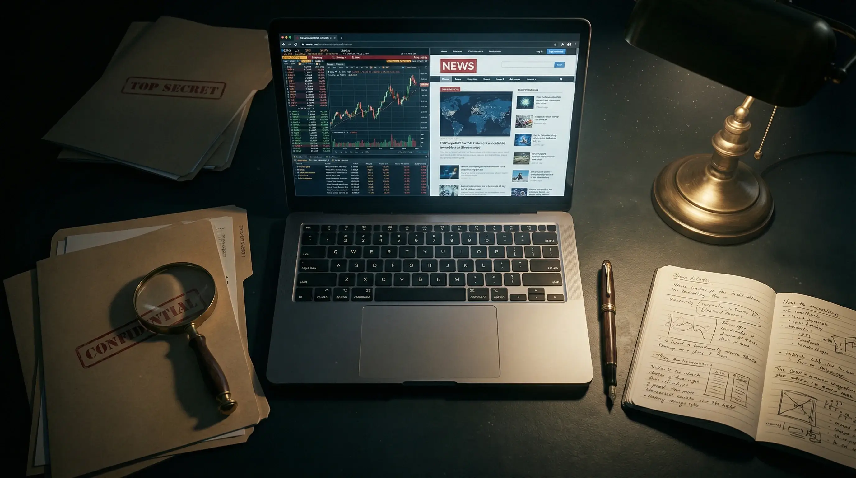 调查记者办公桌面 - 黑料51 深度调查